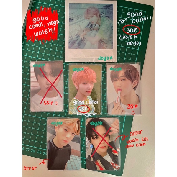 pola jisung hello future photocard pc jisung nct candylab v1 lucas reality wayv