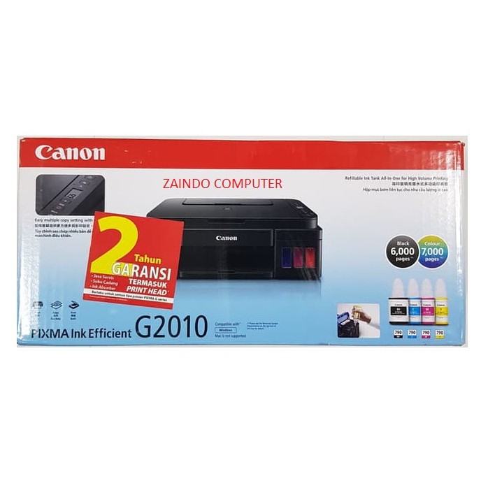 PRINTER CANON ALL IN ONE CANON PIXMA G2010 INFUS MODIF PABRIK GARANSI RESMI CANON