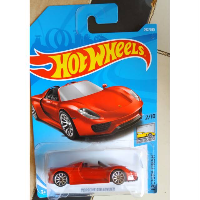 HOTWHEELS PORSCHE 918 SPYDER