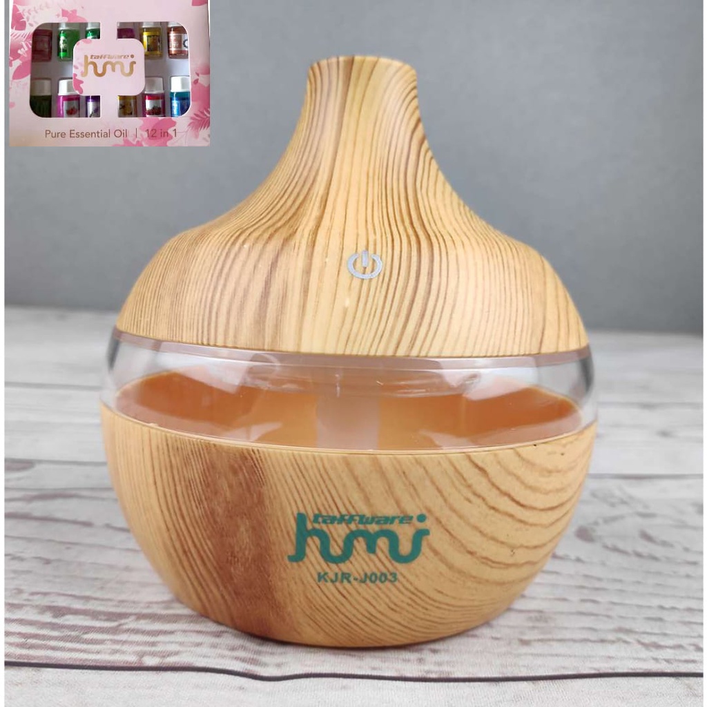 Humidifier Diffuser Aromaterapi Essential Oil Aromatherapy Disfuser Ultrasonic Pelembab Udara