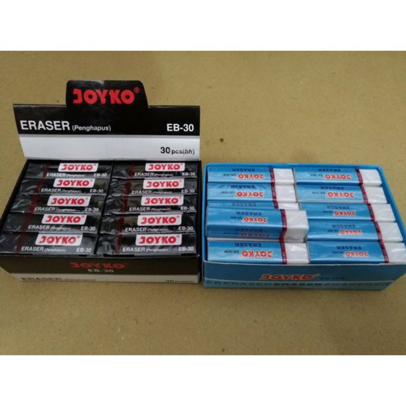 

Penghapus / Eraser Joyko besar Black EB-30 & White ER-30w