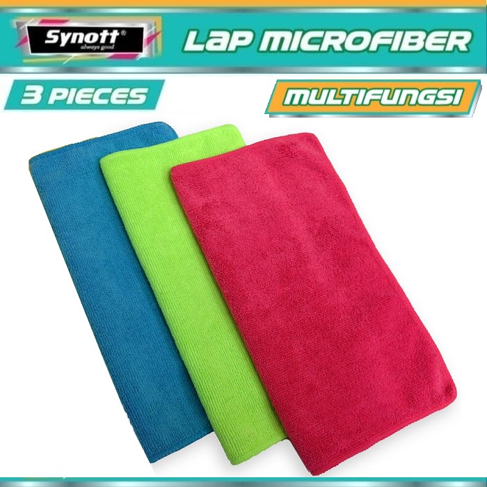 Kain Lap Microfiber Multifungsi Ukuran 30 x 30cm