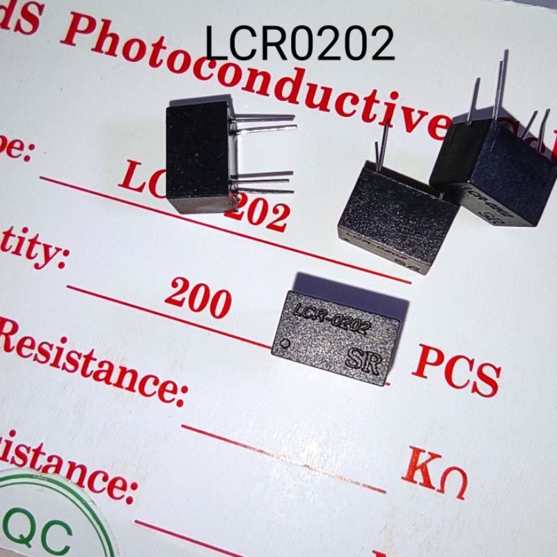 LCR0202 LCR 0202 Lcr 0202  Photoconductive cell untuk limiter input audio