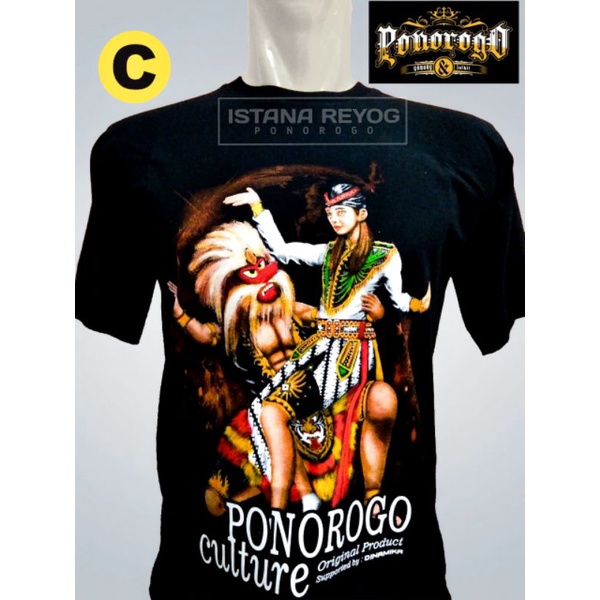 kaos reog/grosir kaos/kaos budaya reyog reog ponorogo /ganong/warok/barong/reyog/jaranan/jatil