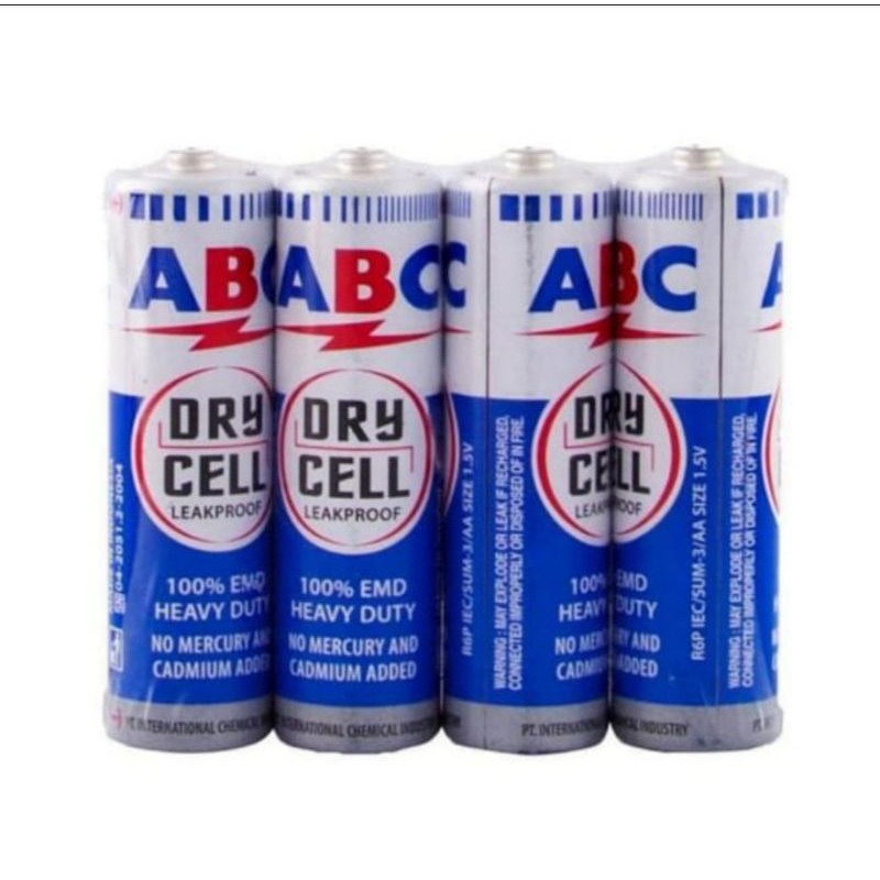 batere baterai abc - AA batere isi 4 bh