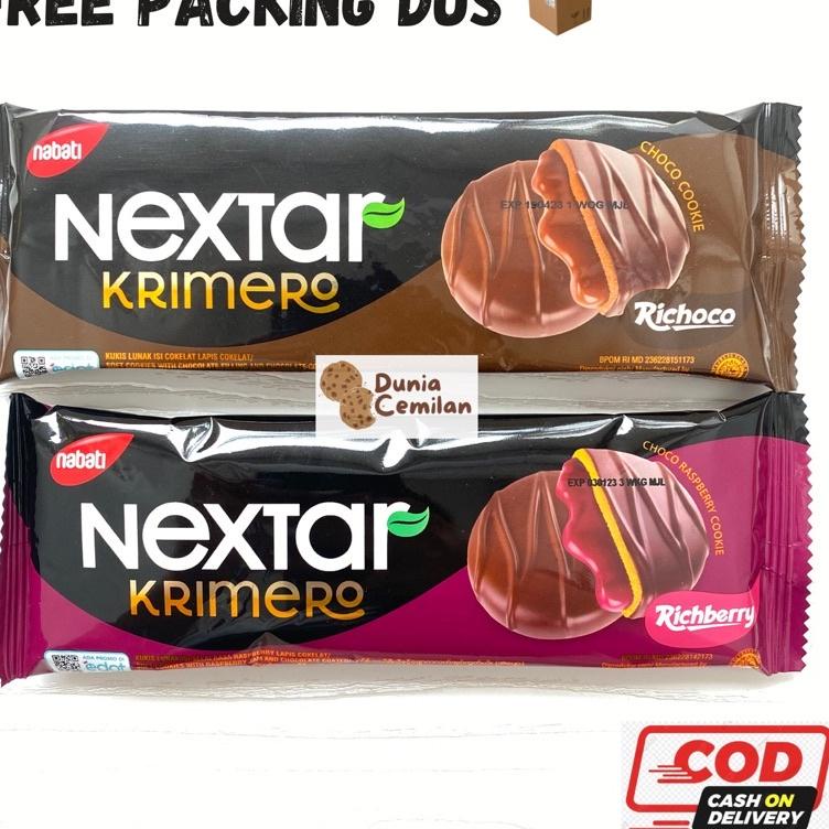 

STOK BANYAK ヹ [TERMURAH!] Nextar Krimero SATUAN 28gr - Biskuit Chocolate Raspberry Enak Murah ღ