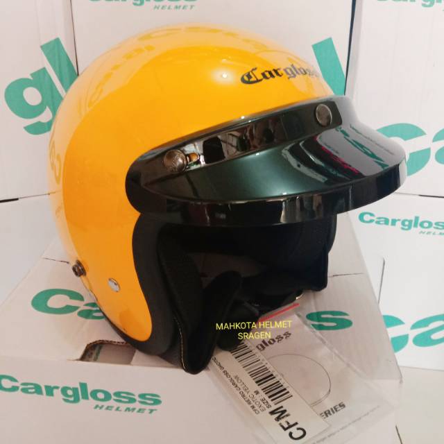 Helm cargloss kuning