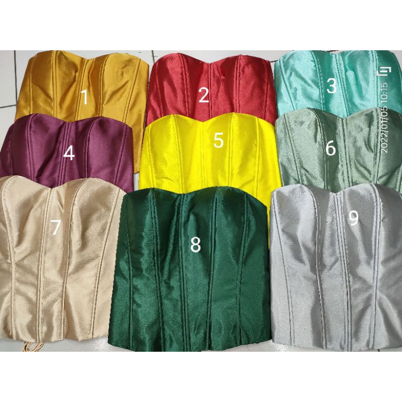 LONTORSO / KAMISOL PENGANTIN BAHAN SATIN