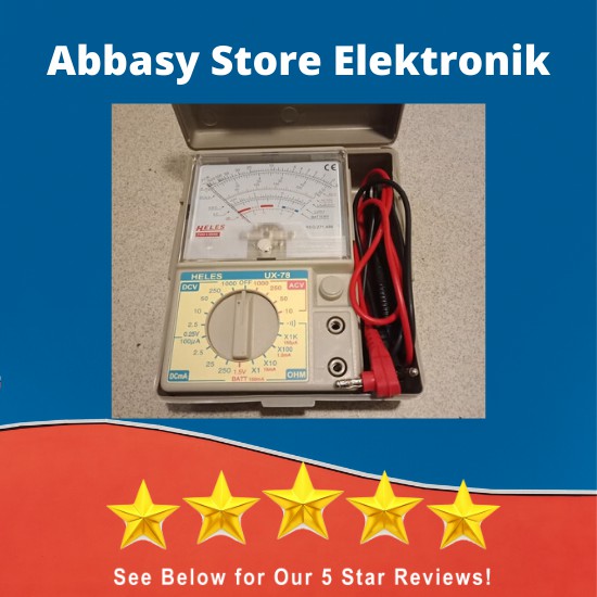 Multimeter Heles UX 78 TR / Multitester Analog Heles