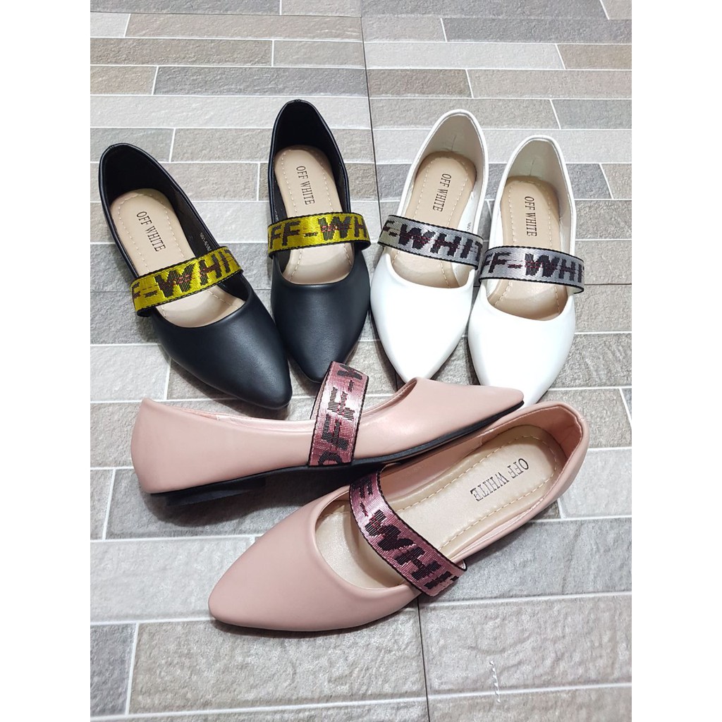 off white formal shoes