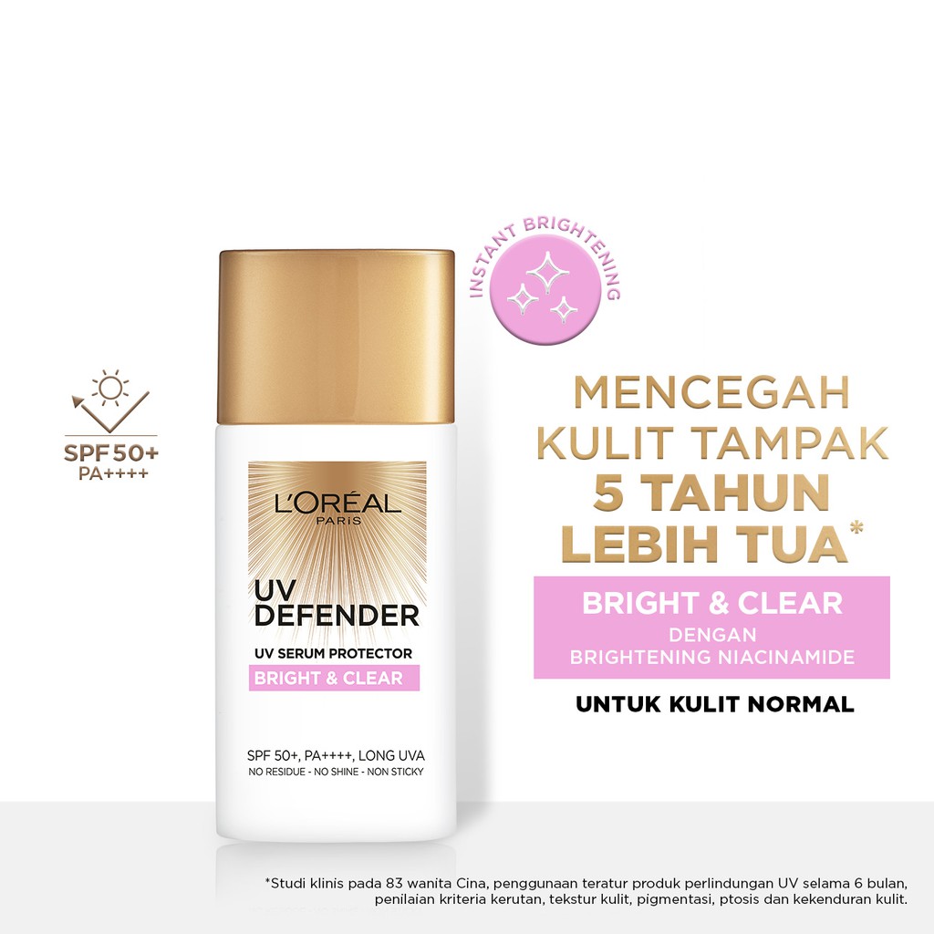 LOREAL UV Defender UV Serum Protector SPF 50 PA++++