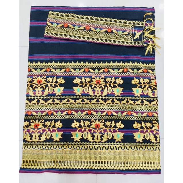 tapis bordir tenun lampung