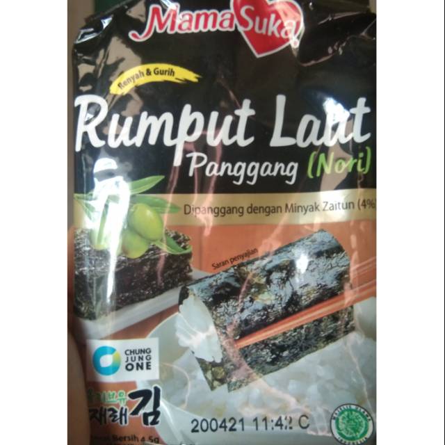 

Rumput Laut Panggang Mama Suka