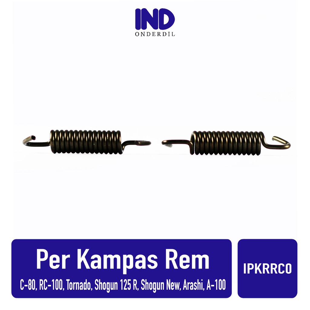 Per Kampas Rem RC 80/RC 100/Tornado/Shogun 125 R/Shogun New/Smash