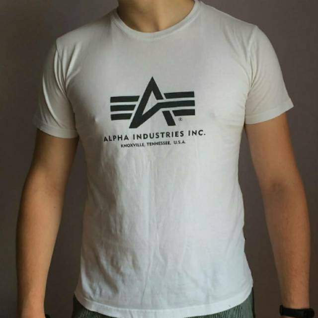 Tshirt baju kaos alpha industries inc distro casuals football