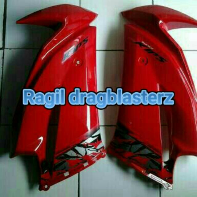Fairing atas new ninja rr merah list batik 2013 original