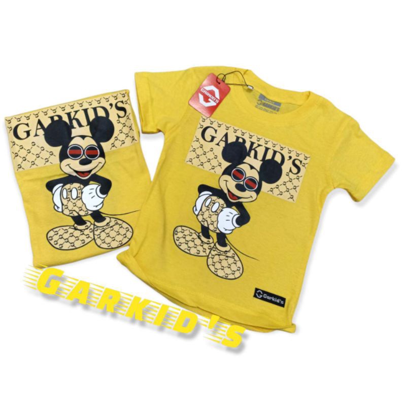 kaos distro anak cewek cowok usia 1-10 tahun