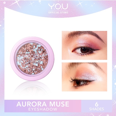 ⭐ BAGUS ⭐ YOU COLORLAND AURORA MUSE EYESHADOW | Eyeshadow Make Up mata