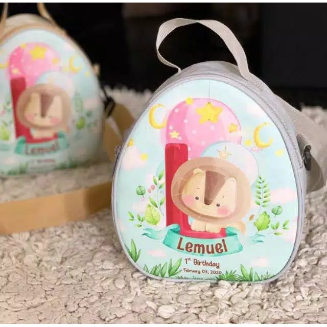 

PROMO - TAS 3in1 EGG BAG Souvenir Ulang tahun anak FREE cetak nama & Foto Goodie Bag Bingkisan ultah