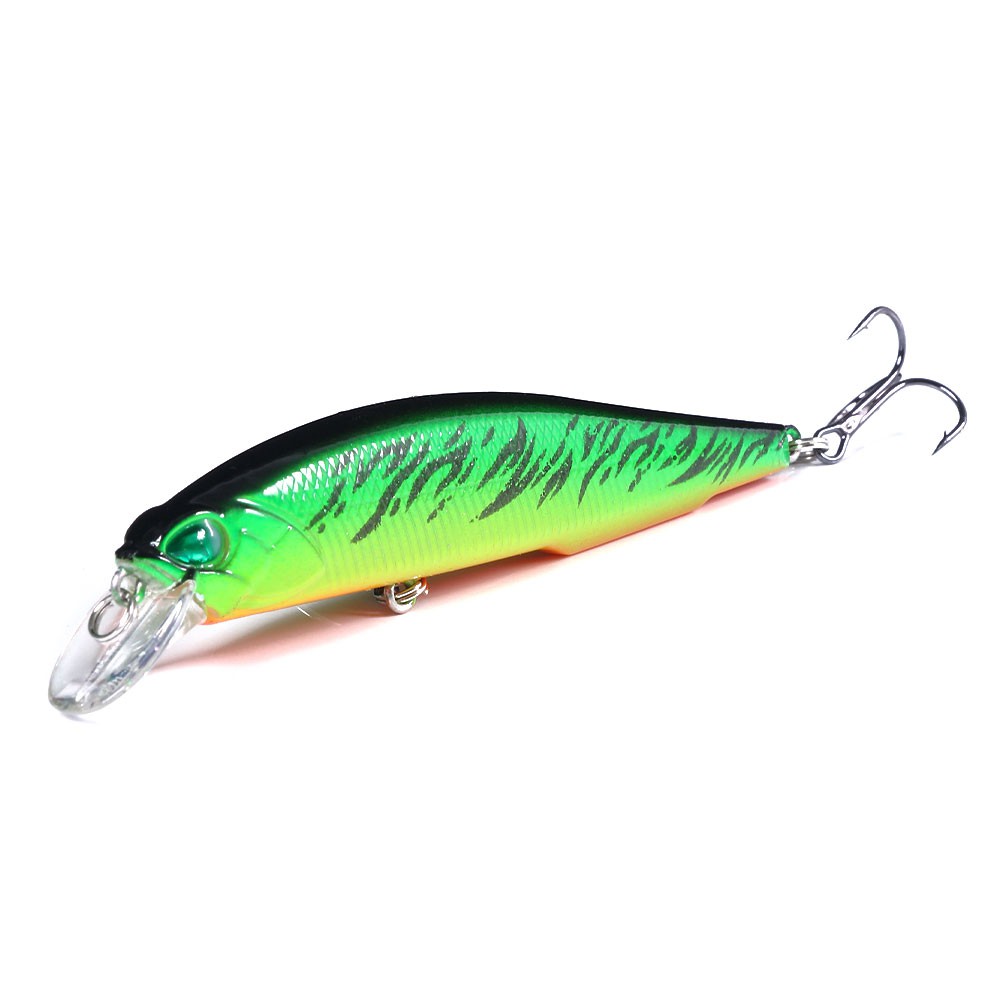 HENGJIA 1PCS 11cm/13.5g Fishing Lure Floating Minnow Wobbler Professional Baits Laser Crankbait