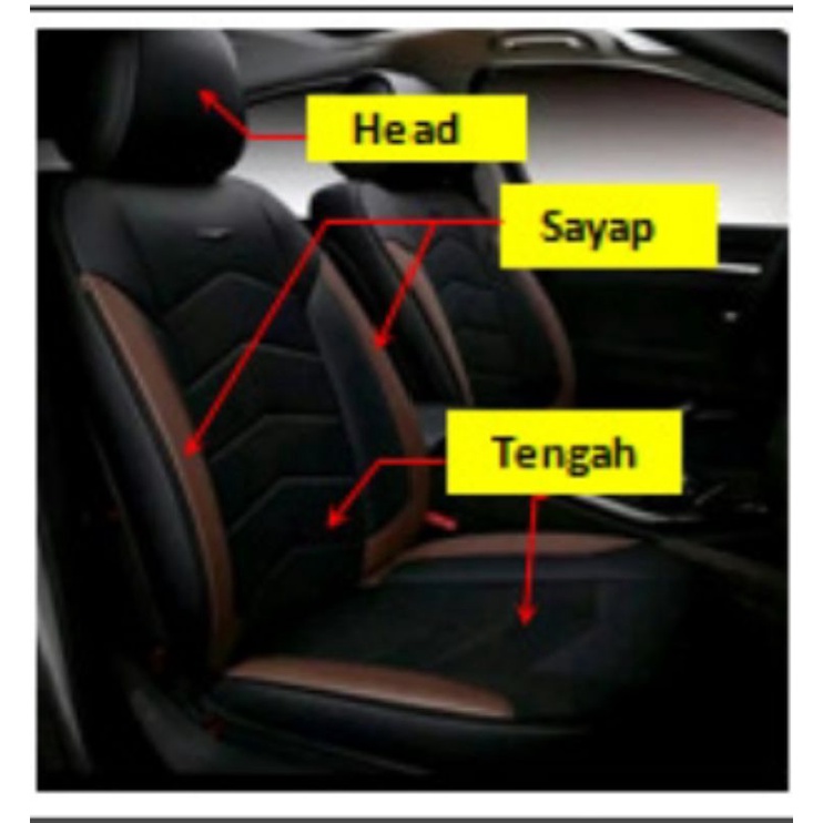 sarung jok mobil aiyla,Agita,Brio,ignis bahan MBTECH new