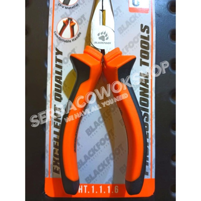 BLACKFOOT Tang Lancip 6&quot; Inch Long Nose Pliers 6&quot; Inch Termurah