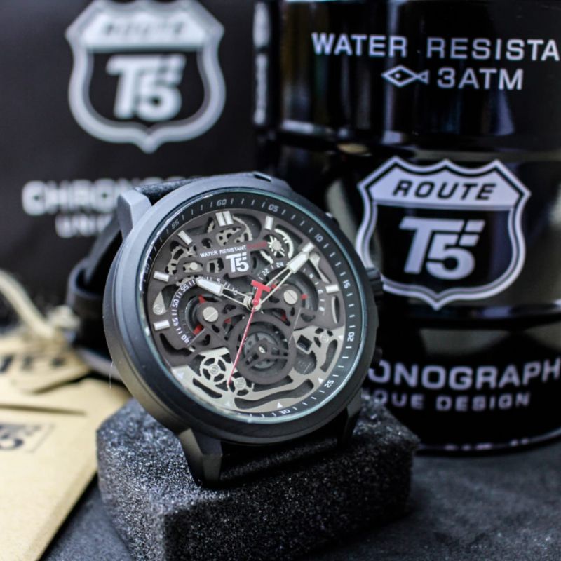 Jam tangan pria T5 H3624 Original garansi T5 H 3624 analog