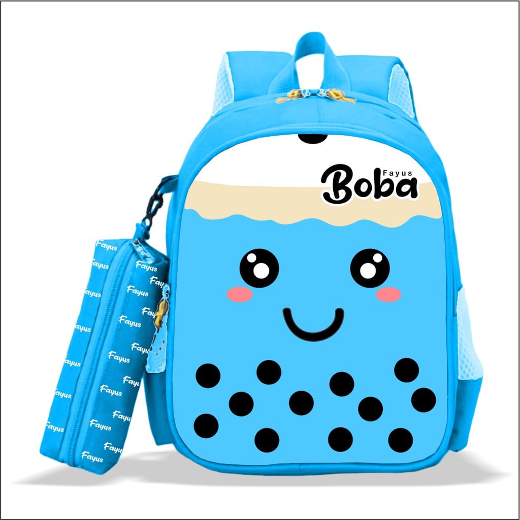 Tas Ransel BOBA Tas Anak Sekolah PAUD-TK-SD Karakter Tas Ransel Sekolah Anak