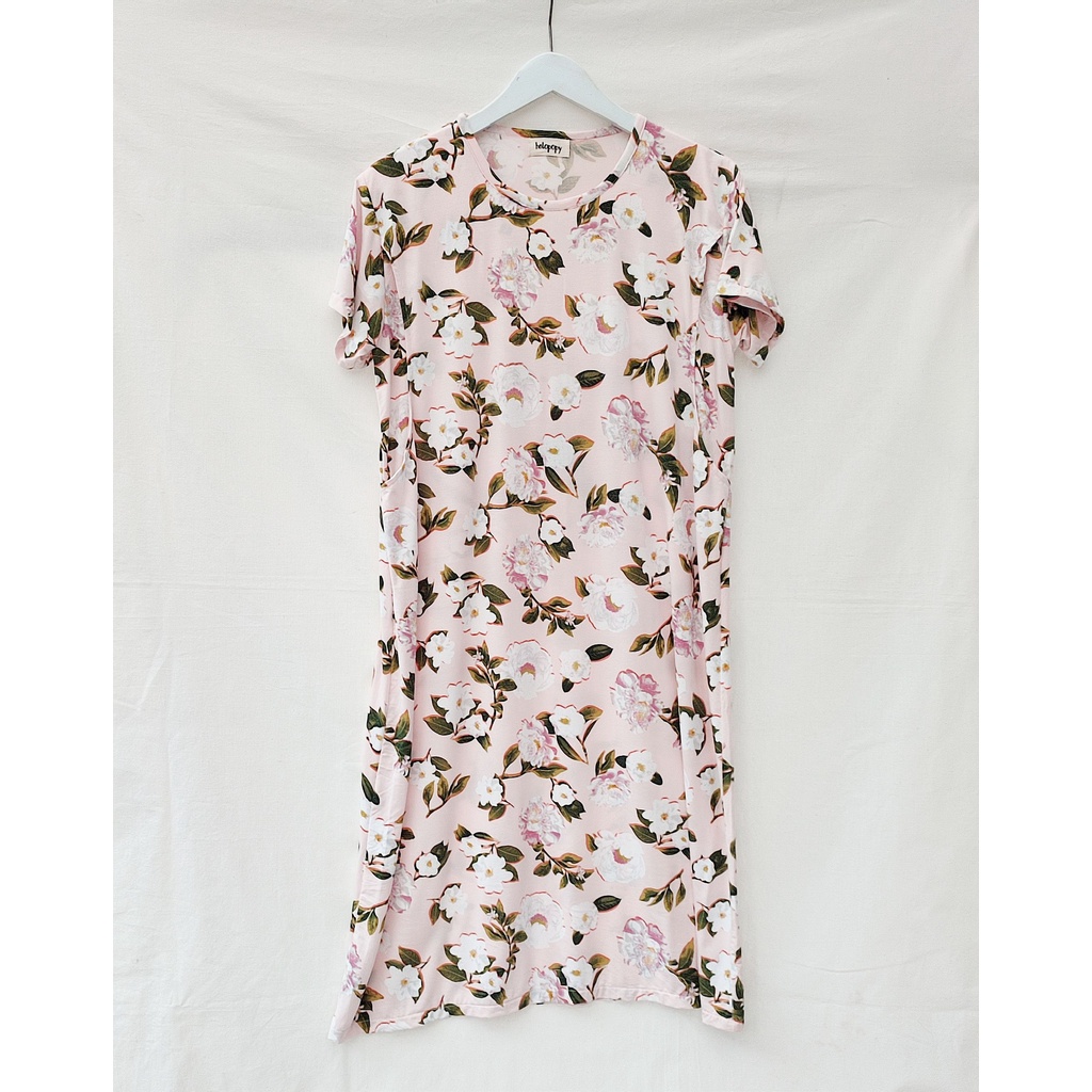 LAURA Baju Busui Bukaan Samping Kanan Kiri Murah | Dress Menyusui Kaos-Aurora