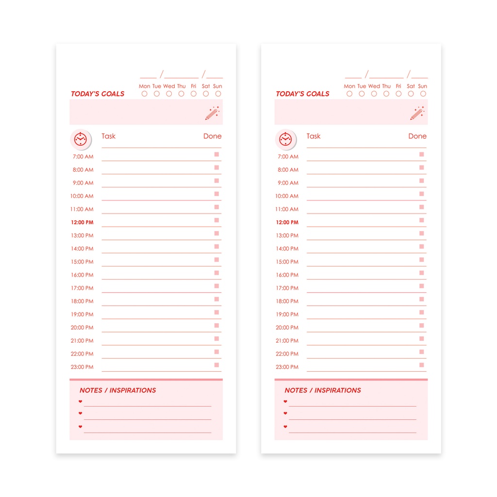 

Buku Catatan Daily Planner Goals