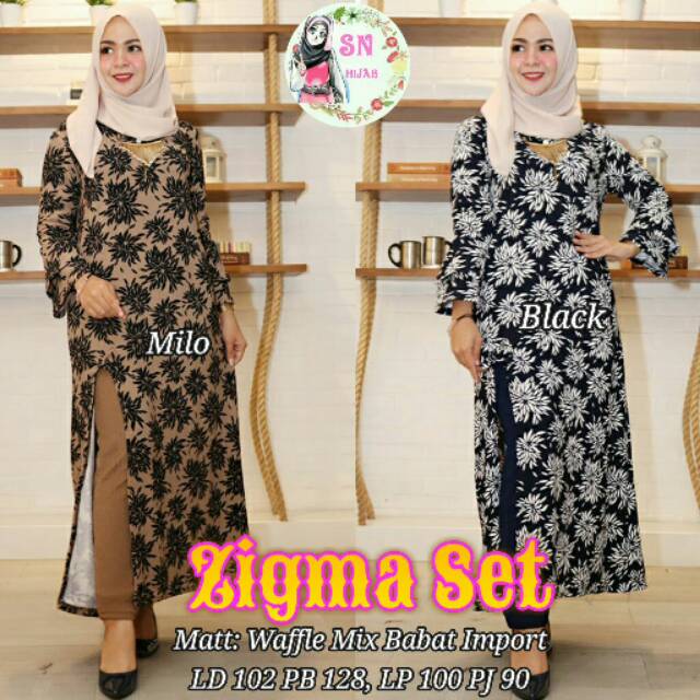 Zigma Set ( milo, grey, black )