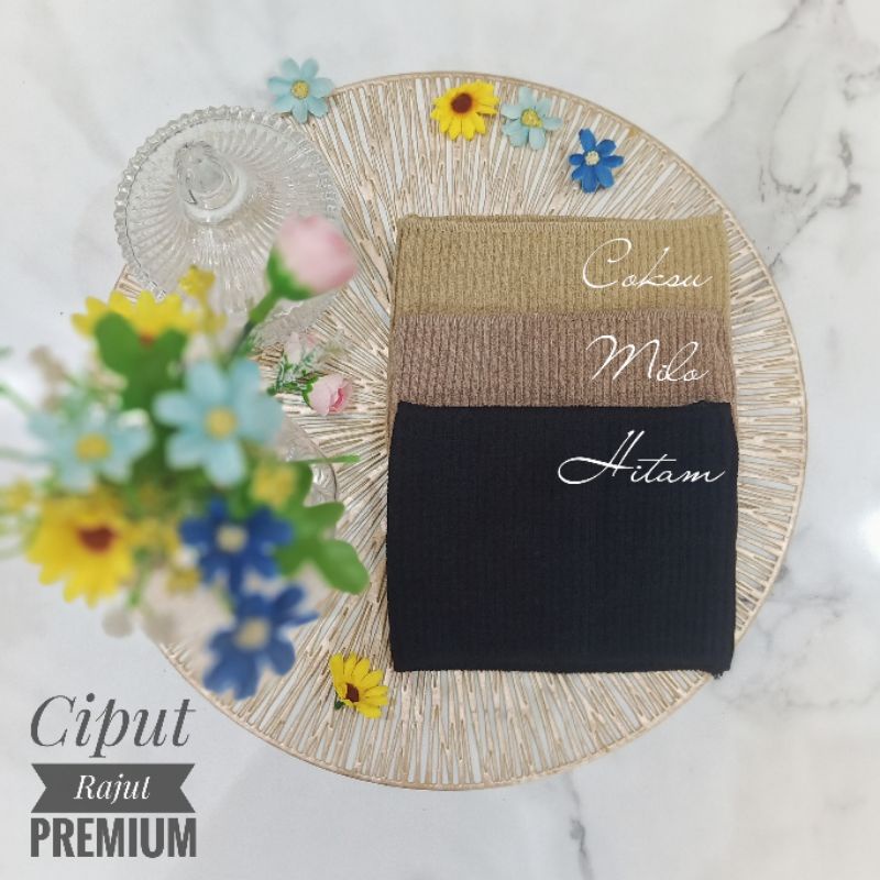 Ciput Rajut Premium | Inner Premium | Dalaman Cepol Hijab Best Quality