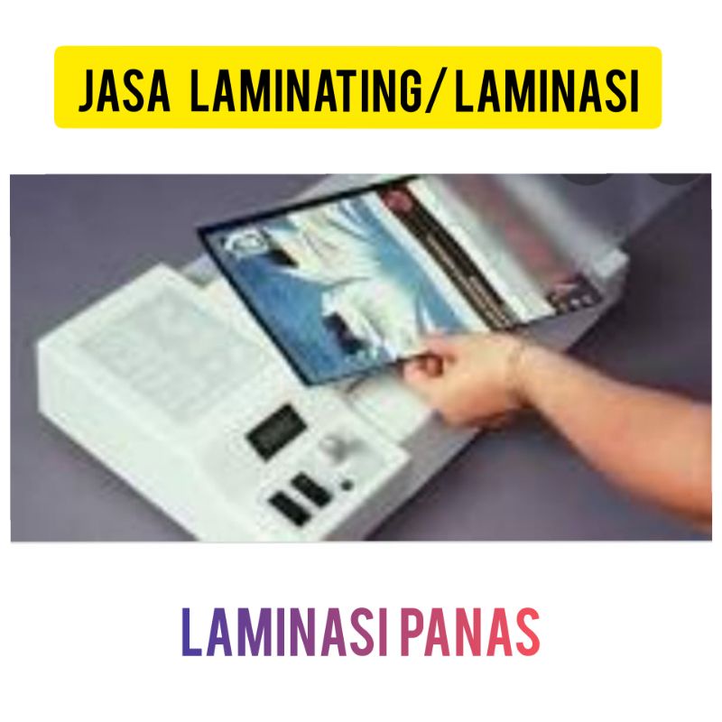

Jasa Laminating/laminasi (murah)