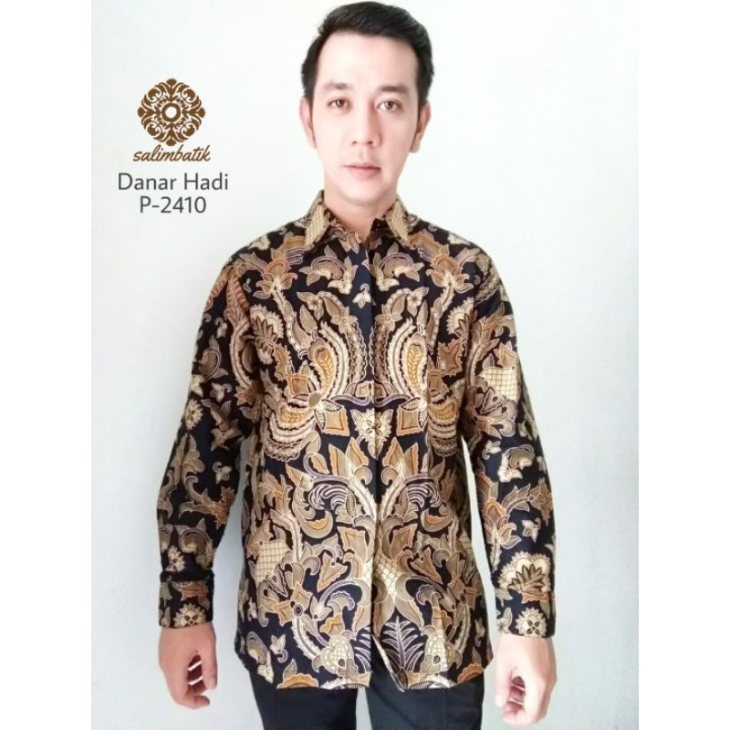 Kemeja Batik Danar Hadi Solo Motif Kalem Shopee Indonesia