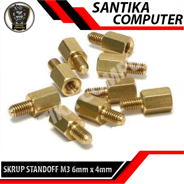 SKRUP BAUT STANDOFF MAINBOARD CASING PC RAKITAN