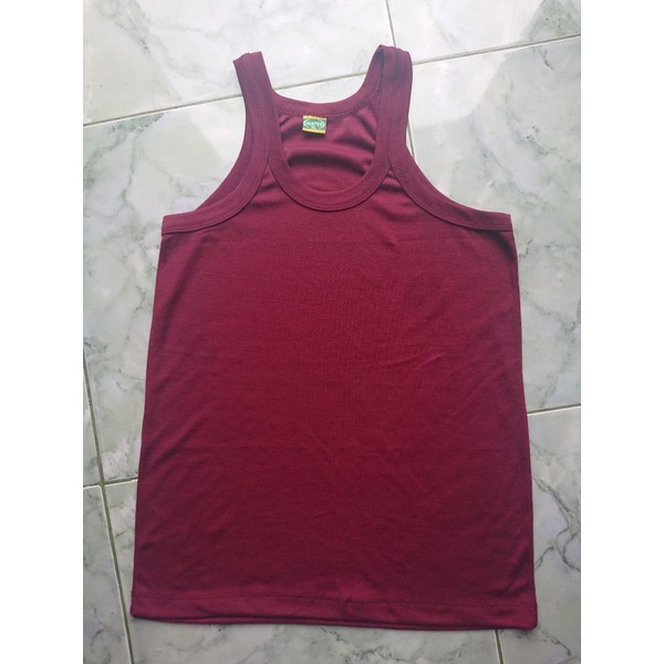 singlet pria warna marun ll maroon ll kaos dalam pria warna