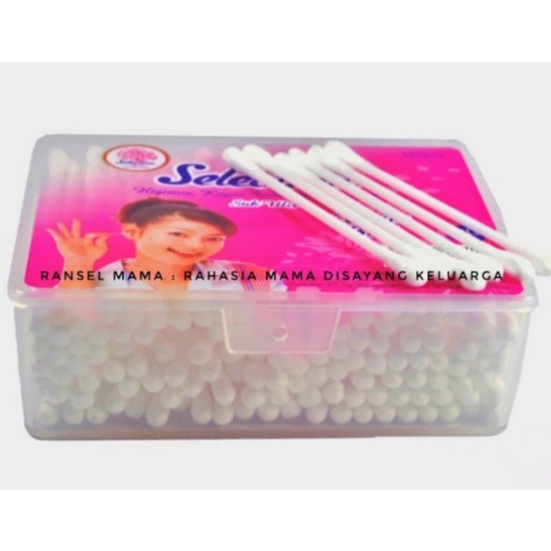 Cotton Bud merk Selection isi 180 dengan box