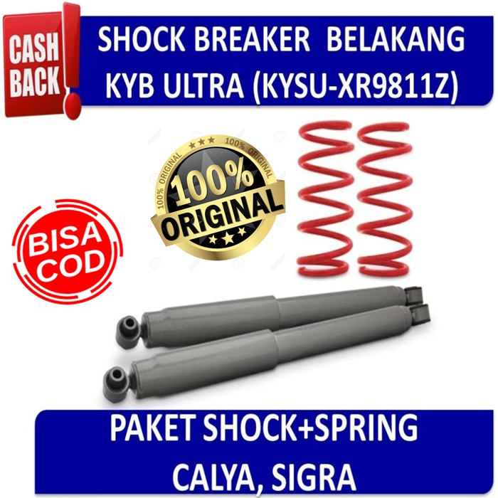 Shock breaker dan per kayaba belakang,Kayaba XR Toyota Calya Sigra