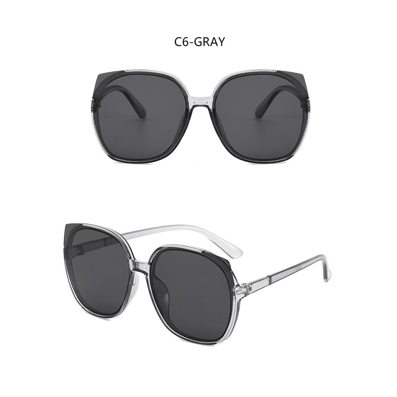 2020 Korean fashion round big frame cat eye ins sunglasses