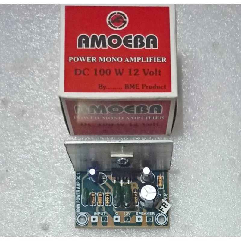 Kit Power Amplifier Mono 100W DC 12 Volt