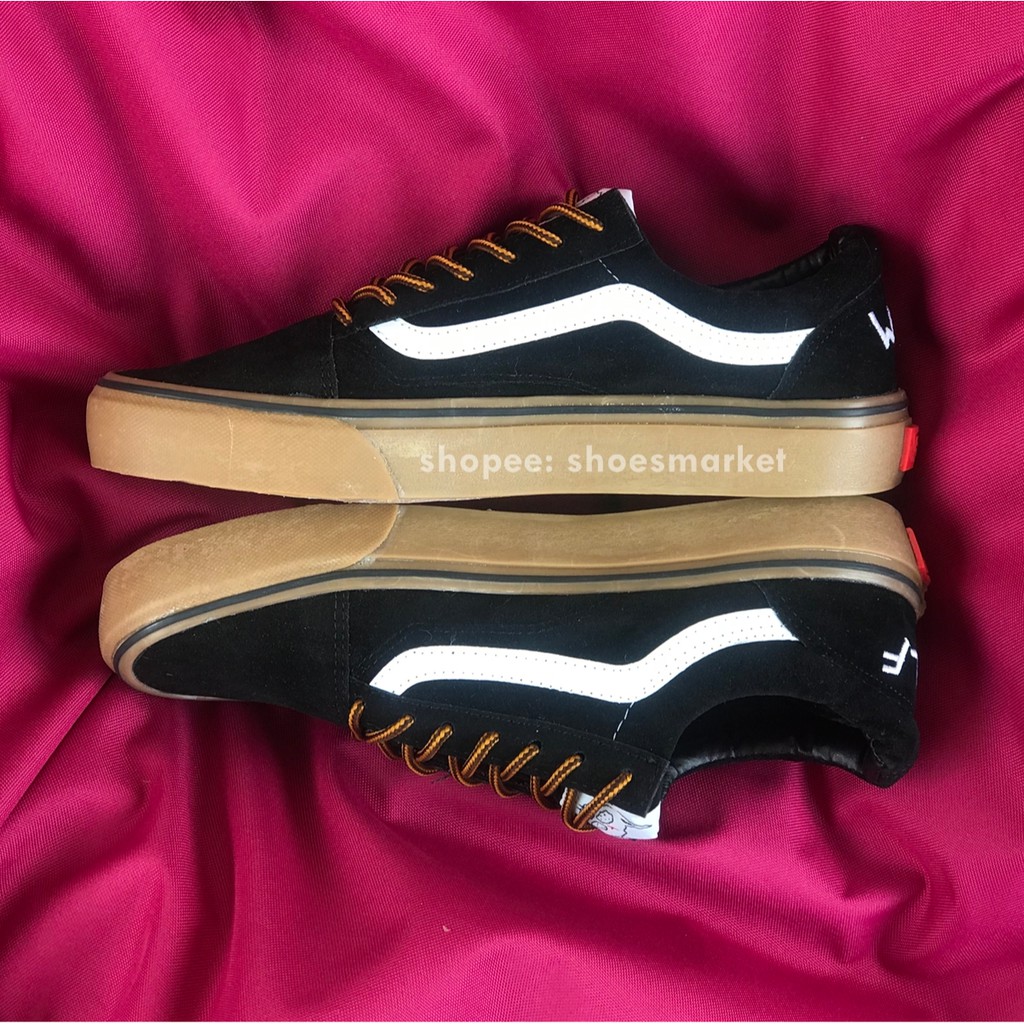 OBRAL SEPATU VANS OLDSKOOL GOLF WANG BLACK GUM