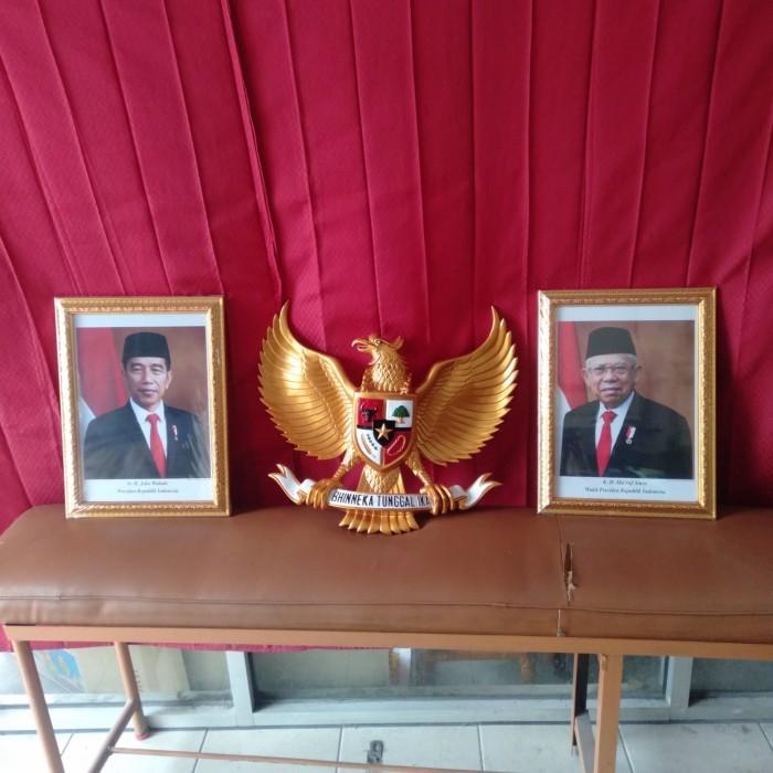 

Figura / Bingkai Foto Presiden Dan Wakil + Lambang Garuda