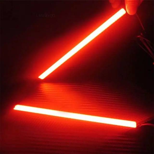 2pcs DRL Plasma Warna Merah Waterproff