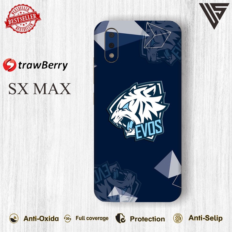 GARSKIN HANDPHONE STRAWBERRY SX MAX (ISI 2PCS)
