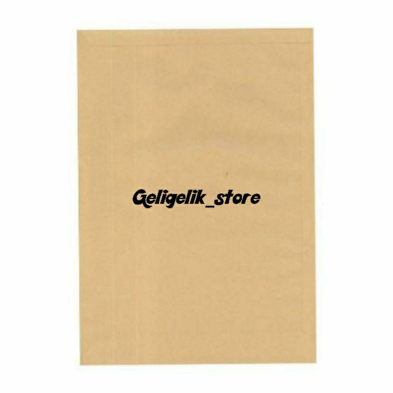 

(10 pcs) AMPLOP COKLAT FOLIO POLOS / MAP COKLAT FOLIO LAMARAN / F4