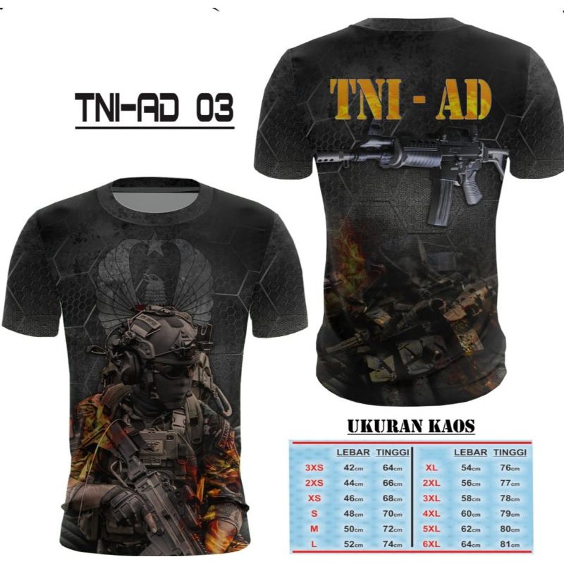 Jersey TNI AD