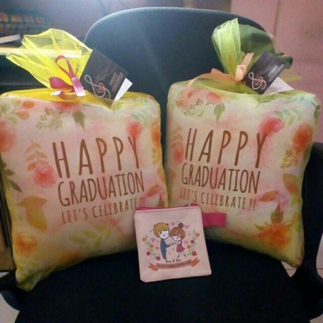 Bantal Hadiah Kado Wisuda Ready 30x30