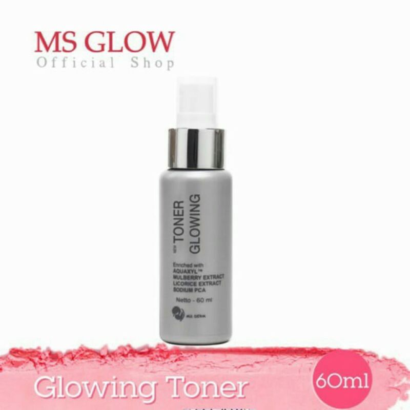 Glowing Toner MS Glow Original BPOM