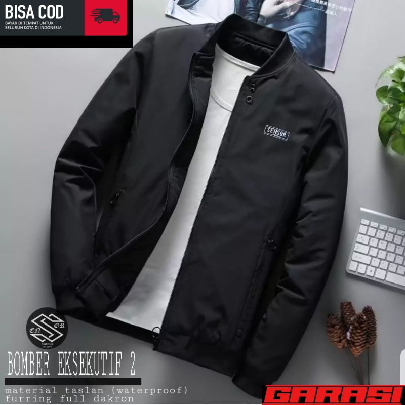 jaket pria/jaket bomber polos/bomber jaket/jaket pria keren/jaket distro GAZA2021