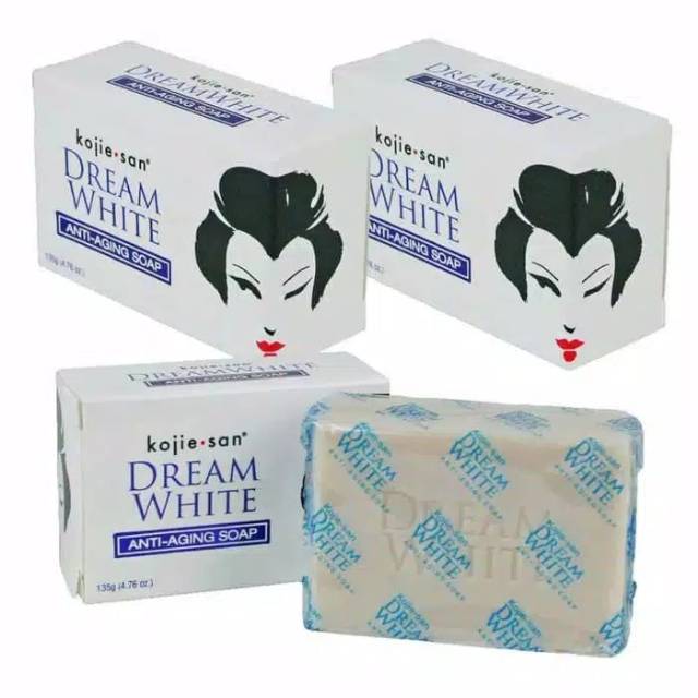 ❤️ MEMEY ❤️ KOJIE SAN Skin Lightening Soap / Dream White Anti Aging Soap 65g - 135g